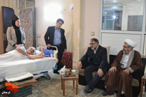 گزارش تصویری/دیدار استاندار و مسئولین با جانبازان لرستان