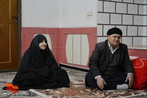 گزارش تصویری/تکریم پدر شهیدان «سیدنورخدا موسوی» و شهید «داریوش مرادی» در روز پدر