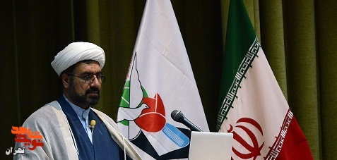 جشن تکلیف دانش آموزان پسر پایه نهم مدارس شاهد شهر تهران در سالن همایش خانه معلم
