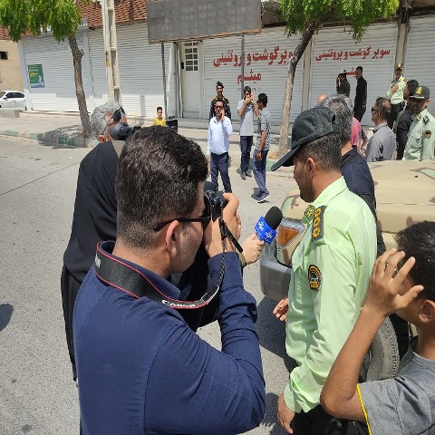 برگزاری مراسم تشییع شهید امنیت «محمدرضا اسدالهی» در شهرستان بندرلنگه