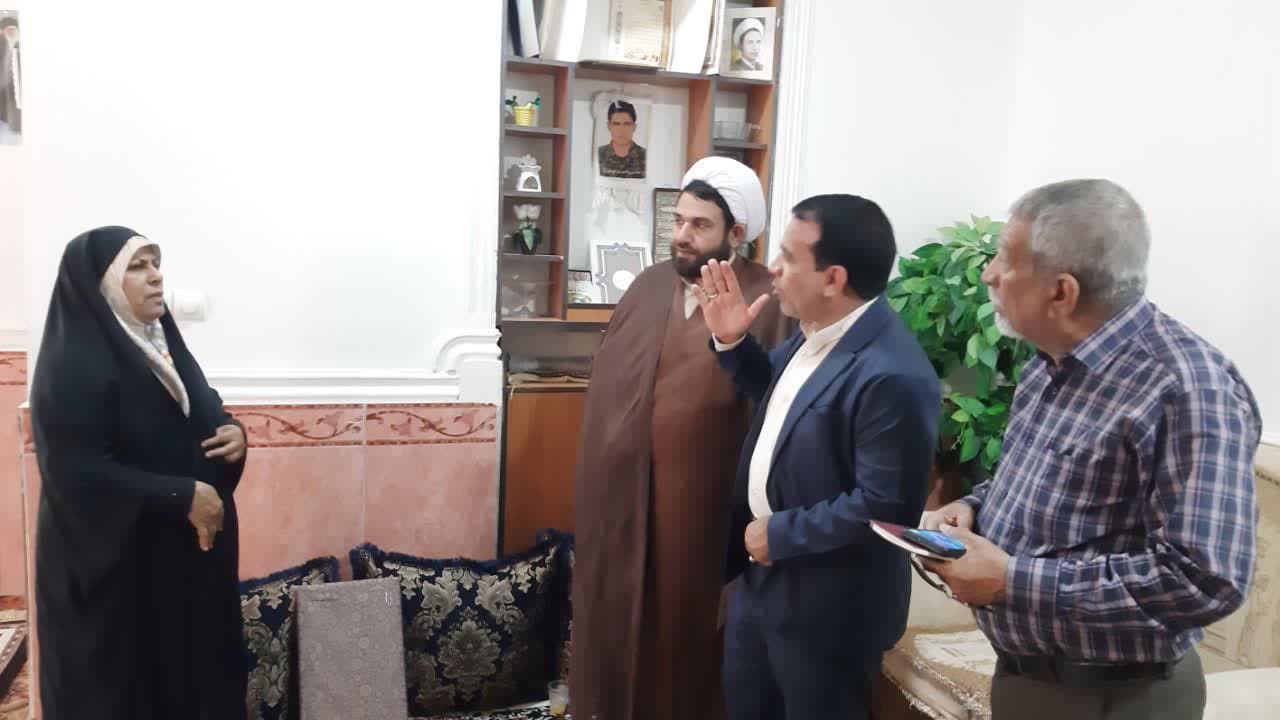 سفر یکروزه مدیرکل بنیاد هرمزگان به شهرستان قشم