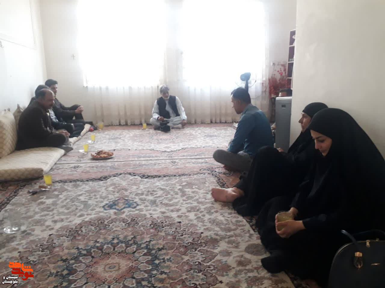 دیدار با خانواده های شهدای حادثه تروریستی مسجد امام علی(ع) زاهدان