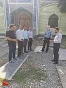 بازدید از گلزار شهدای روستای پهناجی شهرستان سیمرغ