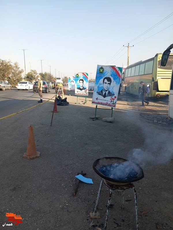 گزارش تصویری| شهدا میزبان زائران حسینی