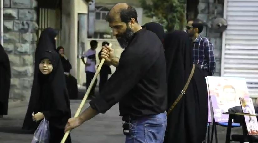 کلیپ راهپیمایی جاماندگان اربعین