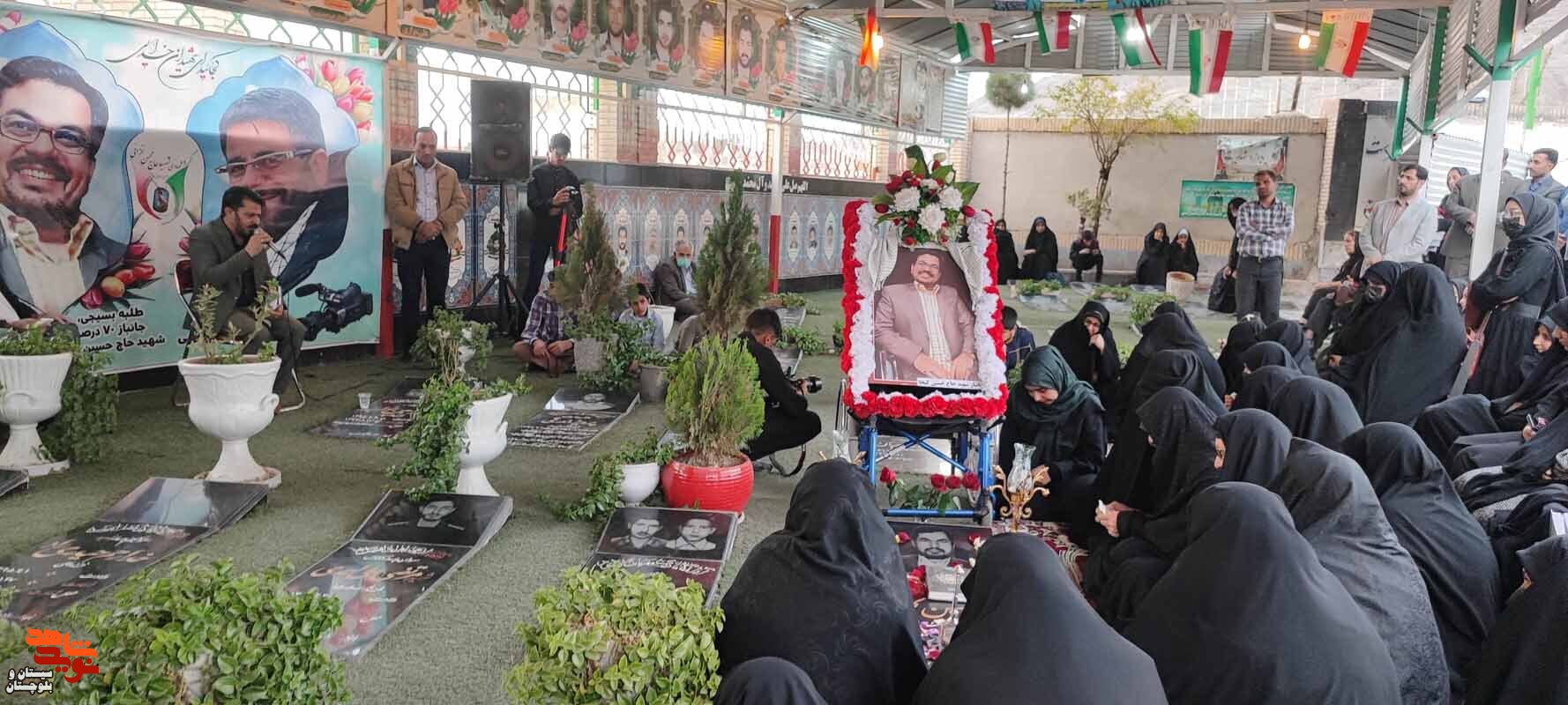 برگزاری مراسم پنجمین سالگرد شهادت جانباز «حسین کیخا» در زاهدان