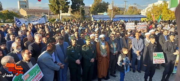 گزارش تصویری| خروش شهرستان‌های همدان برعلیه اسرائیل
