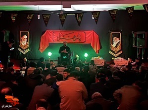 مراسم وداع با شهدای گمنام در شهرستان جویبار برگزار شد