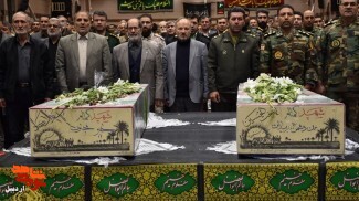 یادواره شهدای فصل پائیز با حضور 9 شهید گمنام در اردبیل + عکس