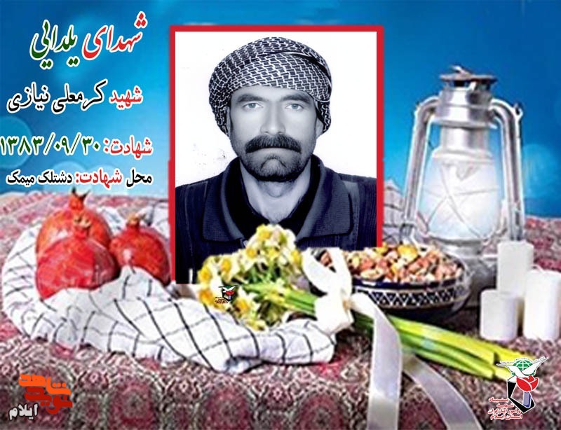 شهدای شب یلدایی استان ایلام شهدای شب یلدایی استان ایلام