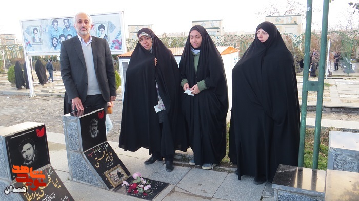 گزارش تصویری| سال تحویل در جوار شهدا گزارش تصویری| سال تحویل در جوار شهدا