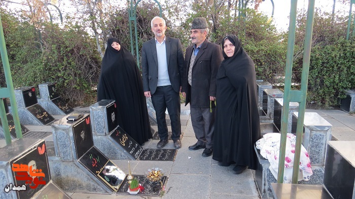 گزارش تصویری| سال تحویل در جوار شهدا گزارش تصویری| سال تحویل در جوار شهدا