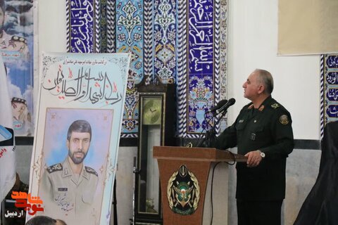 آیین گرامیداشت یاد امیر سپهبد صیاد شیرازی در اردبیل