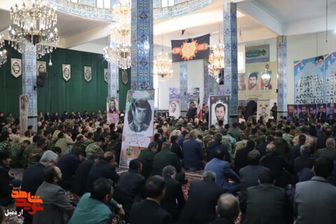 آیین گرامیداشت یاد امیر سپهبد صیاد شیرازی در اردبیل