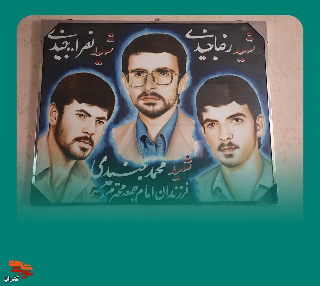 دیدار با مادر شهیدان جنیدی به مناسبت تکریم روز مادر