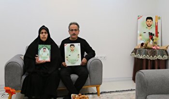 پدر شهید مدافع امنیت: پسرم روز پدر امسال هم در کنارم نیست