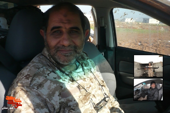 رزمنده ای شجاع و نترس رزمنده ای شجاع و نترس