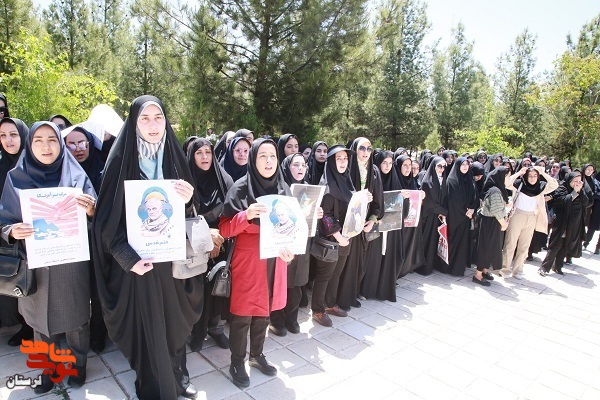 خیزش دانش آموزان و دانشجویان لرستان در محکومیت تعرض به دانشجویان آمریکا