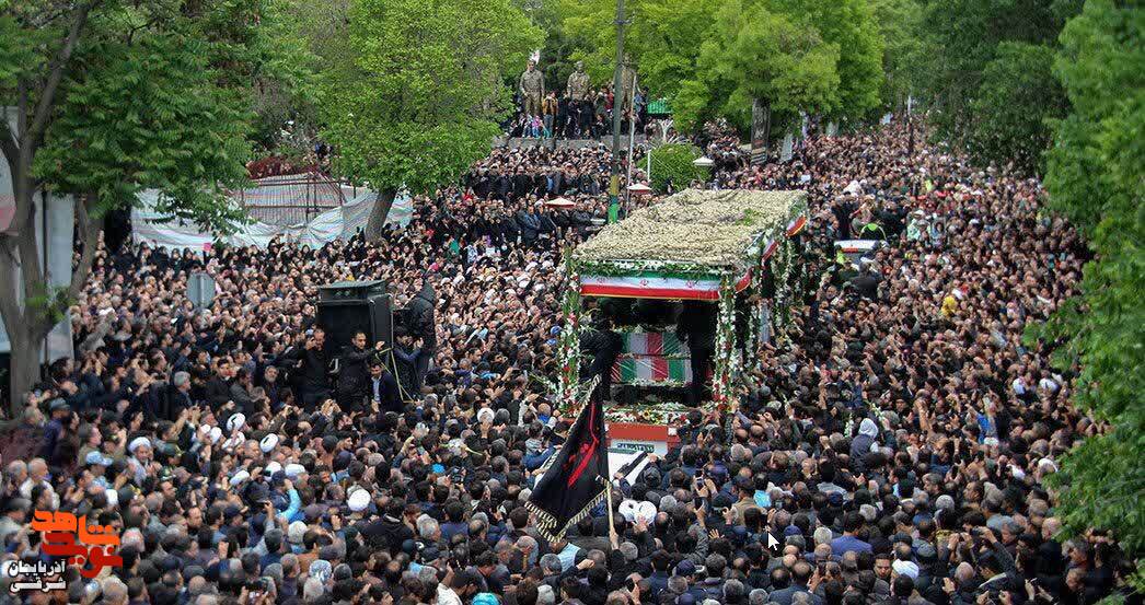 سنگ تمام مردم آذربایجان در وداع با سیدالشهدای خدمت