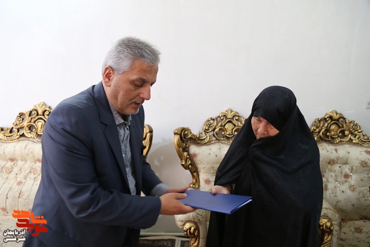 دیدار سلمانی با 6 عضو جامعۀ ایثارگری در مرند + تصاویر