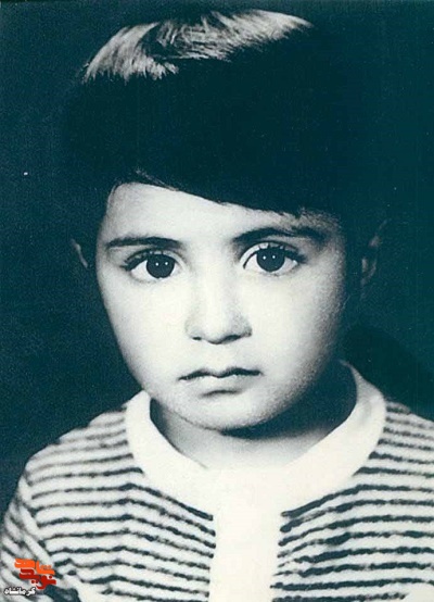 قاب ماندگار از کودکی شهید«احمد‌رضا رسولی»