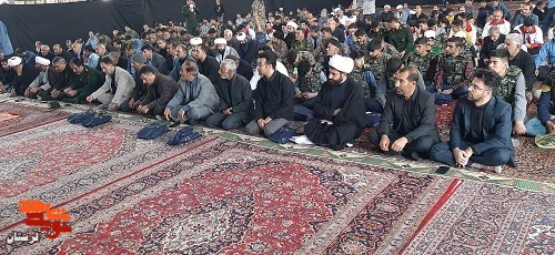 محفل انس با قرآن به یاد شهدای خدمت