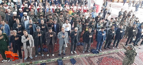 محفل انس با قرآن به یاد شهدای خدمت