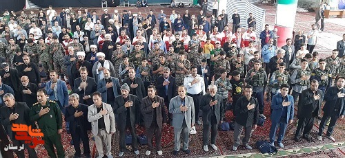 محفل انس با قرآن به یاد شهدای خدمت