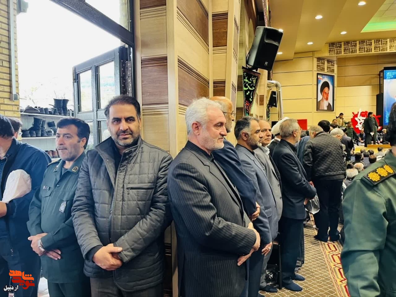 مراسم گرامی داشت شهید جمهور و همراهان شهیدش در اردبیل+ عکس