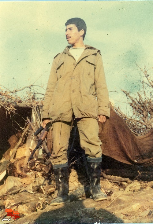 شهید «رسول زیودار» در قاب تصویر شهید «رسول زیودار» در قاب تصویر