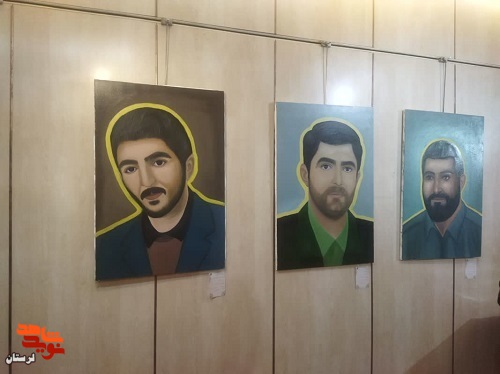 نمایشگاه نقاشی شهدا در نگارخانه «شهید هژبر» افتتاح شد