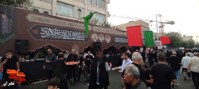 برپایی موکب بنیاد شهید و امور ایثارگران تهران بزرگ در راهپیمایی اربعین حسینی تهران