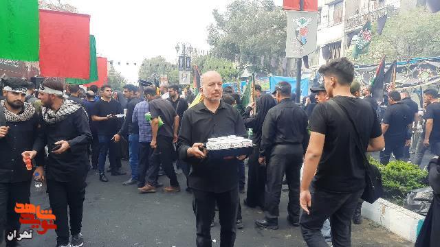 برپایی موکب بنیاد شهید و امور ایثارگران تهران بزرگ در راهپیمایی اربعین حسینی تهران