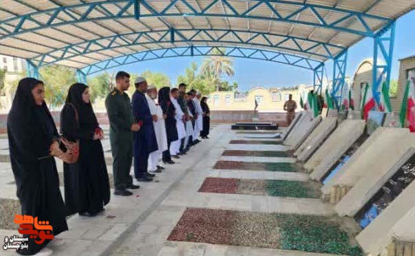 تجدید میثاق ورزشکاران با شهدا تجدید میثاق ورزشکاران با شهدا