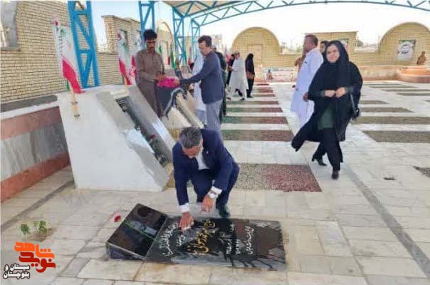 تجدید میثاق ورزشکاران با شهدا تجدید میثاق ورزشکاران با شهدا