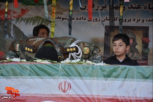 پیکر شهید وطن «مهدی نقوی» در بروجرد تشییع شد