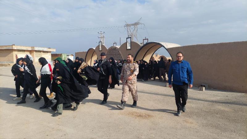 بازدید دانش‌آموزان اردبیلی از یادمان منطقه عملیاتی شلمچه