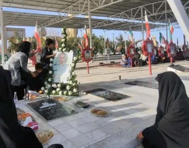 اولین سالگرد شهادت شهید«محسن کمالی دوست» در نیمروز برگزار شد