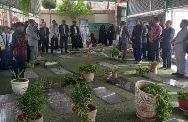 گرامیداشت سالگرد معلم شهید«جواد نوروزی» در زاهدان
