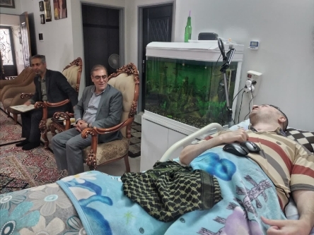 دیدار مدیرکل بنیاد شهید لرستان با ایثارگران بروجرد