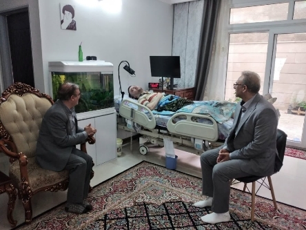 دیدار مدیرکل بنیاد شهید لرستان با ایثارگران بروجرد