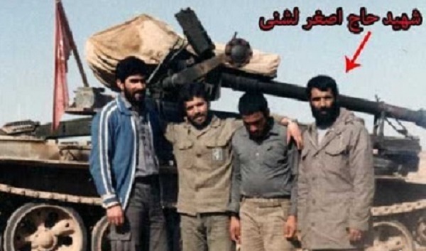 شهید «حاج اصغر لشنی» در قاب تصویر شهید «حاج اصغر لشنی» در قاب تصویر