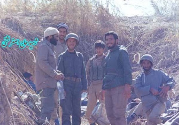 شهید «حاج اصغر لشنی» در قاب تصویر شهید «حاج اصغر لشنی» در قاب تصویر