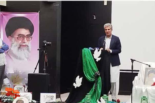 مراسم سالگرد ارتحال امام خمینی (ره) در چابهار برگزار شد