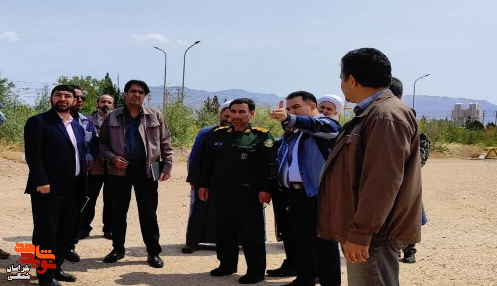 برگزاری جلسه جانمایی تدفین پیکر مطهر شهید گمنام+ تصاویر