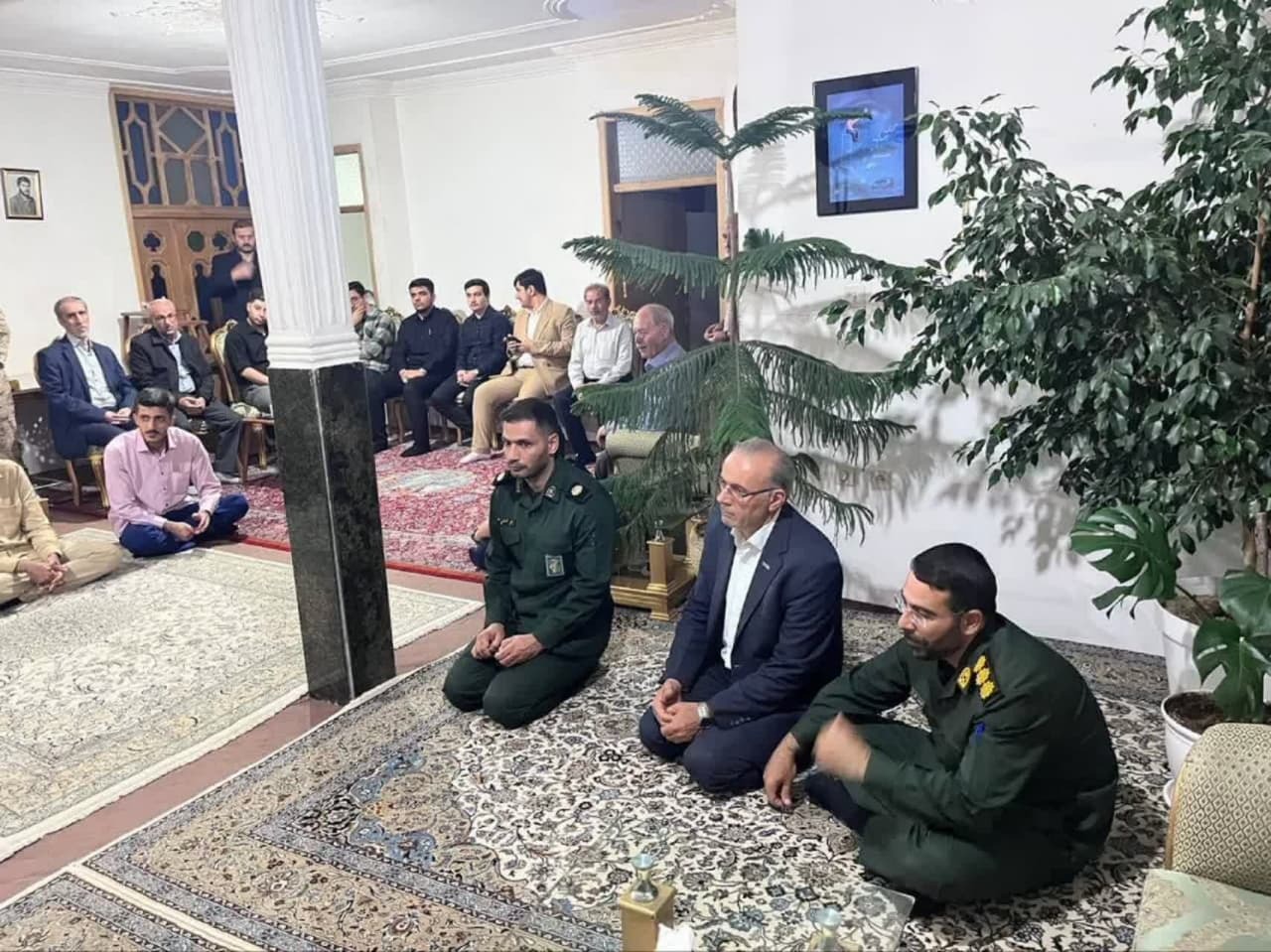 برگزاری یادواره شهدای خانگی در شهرستان نقده