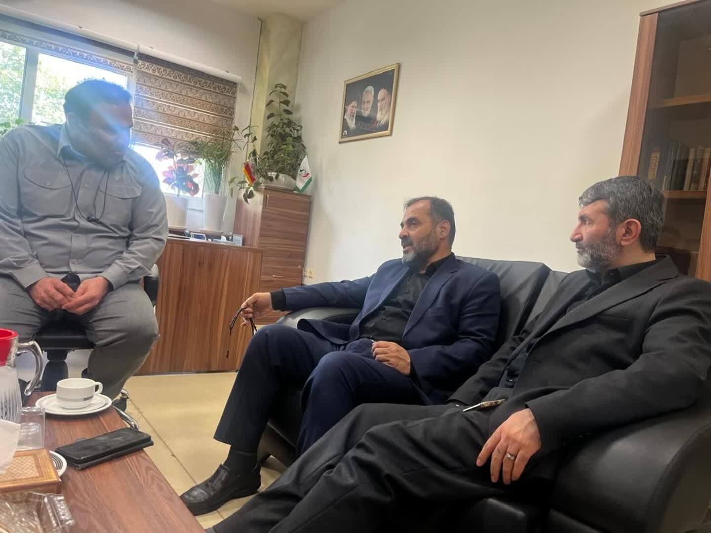 بازدید مدیرکل ورزشی و اردویی بنیاد شهید از باشگاه ورزشی، مجموعه هتلی و توان‌بخشی حضرت بقیة‌الله (نشاط)