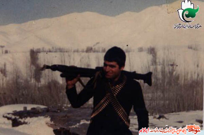 شهید علی یاور خنشان از شهدای استان ایلام
