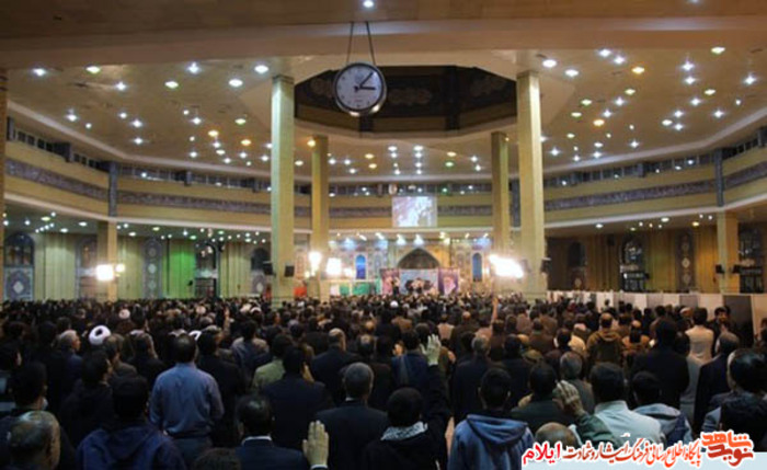 شبی با شهدای گمنام در شهر ایلام