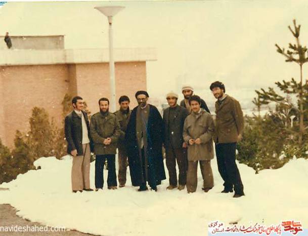 از چپ : محمدرضا نوبختی - صادق آئینه وند- فرج اله عبدی - محمدباقر محبتی کرمانی - سعید بخشنده - محمدرضا نور بهشت-...-...